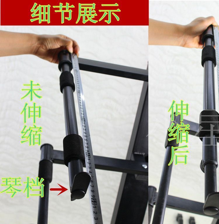 Bốn lớp đàn piano điện tử khung máy bay guzheng kệ giá bàn phím điện tử hiển thị đứng đậm đậm nhạc cụ kệ - Phụ kiện nhạc cụ dây đàn acoustic