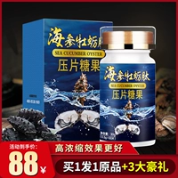 Viên nén hàu dưa chuột biển Huang Jing 杞 蛎 蛎 viên peptide kẹo viên kẽm viên nam cần thiết cho sức khỏe người lớn - Thực phẩm dinh dưỡng trong nước viên uống bổ sung collagen