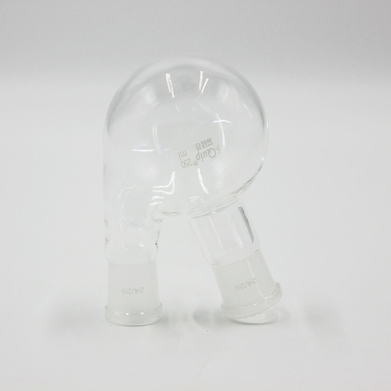 芯硅谷 R2648 斜二口烧瓶,高硼硅玻璃,100~250ml