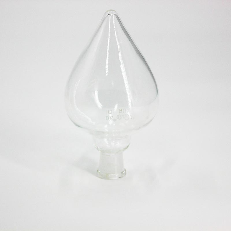 芯硅谷 S4018 厚壁鸡心磨口烧瓶,高硼硅玻璃,5ml-1000ml