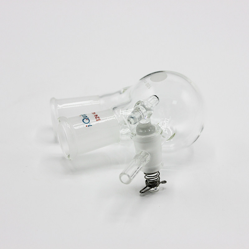 芯硅谷 T3719 两口反应瓶 高硼硅 50~500ml 便于软管连接 科研用