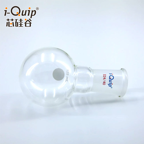 芯硅谷R3987单颈圆底烧瓶 球瓶 单口 厚壁 磨口24/40,29/42,34/45