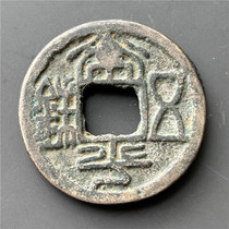 Antique Bronze Antique Crafts (Changping Five Baht Back Double Swords)