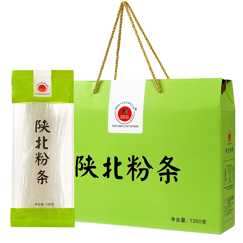 Shaanxi North Ocean Taro Powder Strips Fine Potato Vermicelli Powder powder Potato Flour powder Potato Powder powder Powder Ingredients 500g Lilly Box