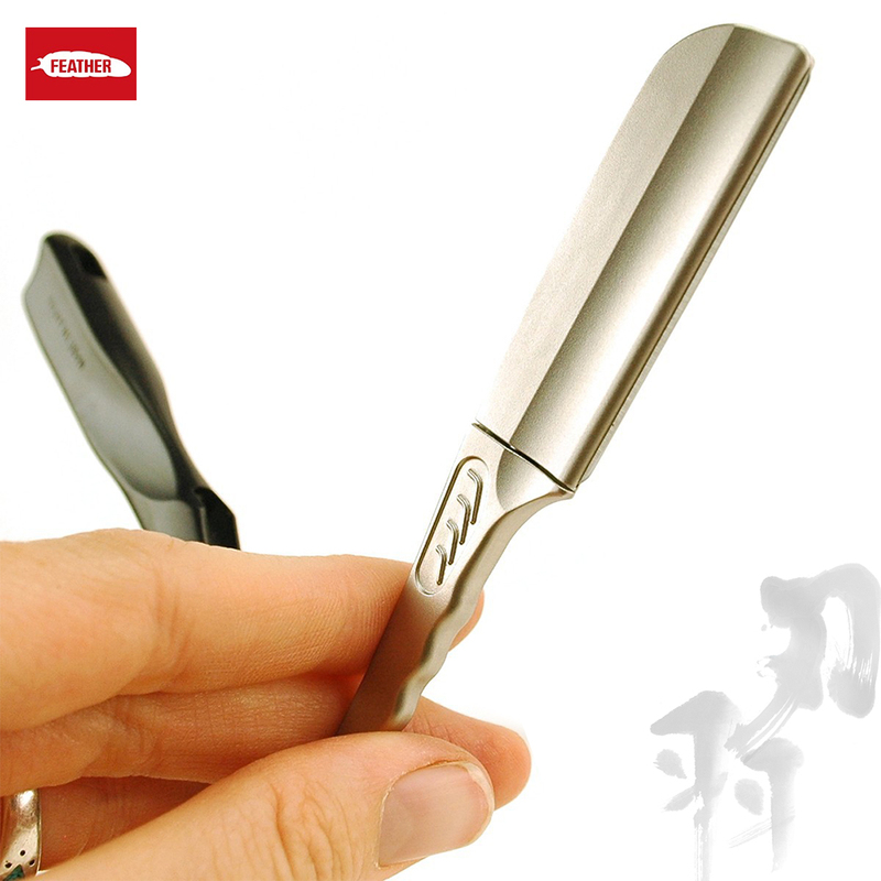 Feather Japanese Professional Shaving Razor Foldable Stainless Steel Shaving and Facial Grooming Traditional Razor for Men