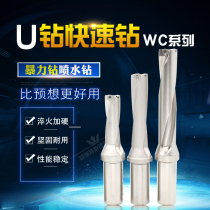 Hardened fast drill U drill U drill rhinestone reaming violent drill bit 2D 3D diameter 14-70mm with WCMT blade