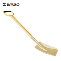 WEDO dimension tool explosion-proof tool explosion-proof handle square shovel aluminum bronze non-spark shovel AL198