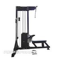REPFORCE High Pull Back Low Pull Back Rowing High and Low Pull Back 130KG Pure Steel Counterweight