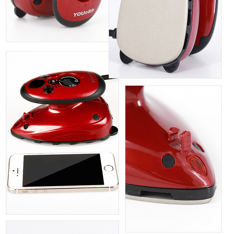 bàn ủi hơi nước đứng loại nào tốt Youer Mini Electric Iron hộ gia đình cầm tay cầm tay nhỏ sắt du lịch du lịch muỗng đậu sinh viên Ký túc xá - Điện sắt bàn ủi hơi nước cầm tay lock&lock