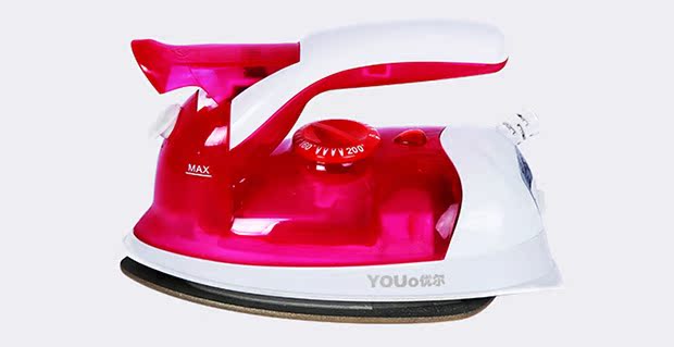 优 尔 / Y-823 hộ gia đình điện nhỏ hơi nước nhỏ điện sắt sinh viên ký túc xá du lịch điện áp di động kép - Điện sắt 	bàn ủi khô philips gc160