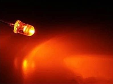 F5橙发橙 高亮 5mm橙色 圆头led发光二极管 1000个包邮