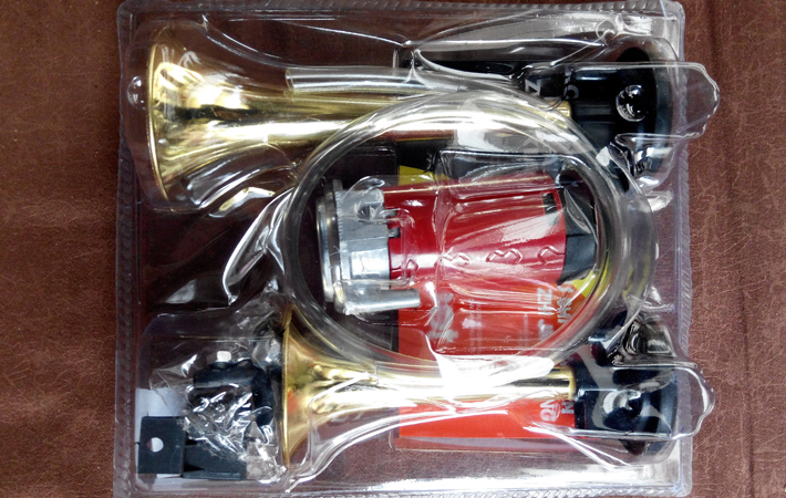 WISP Xe Máy Tái Trang Bị Horn EN Horn Xe Máy Tái Trang Bị Phụ Kiện Sừng Không Khí Xe Tải Lớn Sound Horn 	bộ loa cho xe máy
