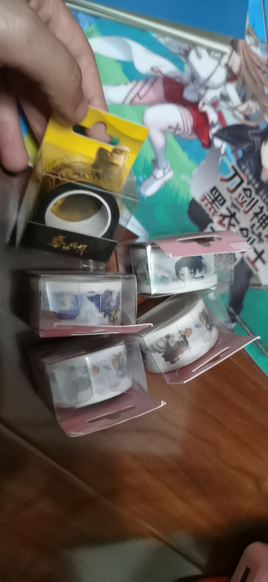 2021 chinajoy game perimeter Qin time Ming lunar hand tour and wind adhesive tape sticker ancient wind power technology