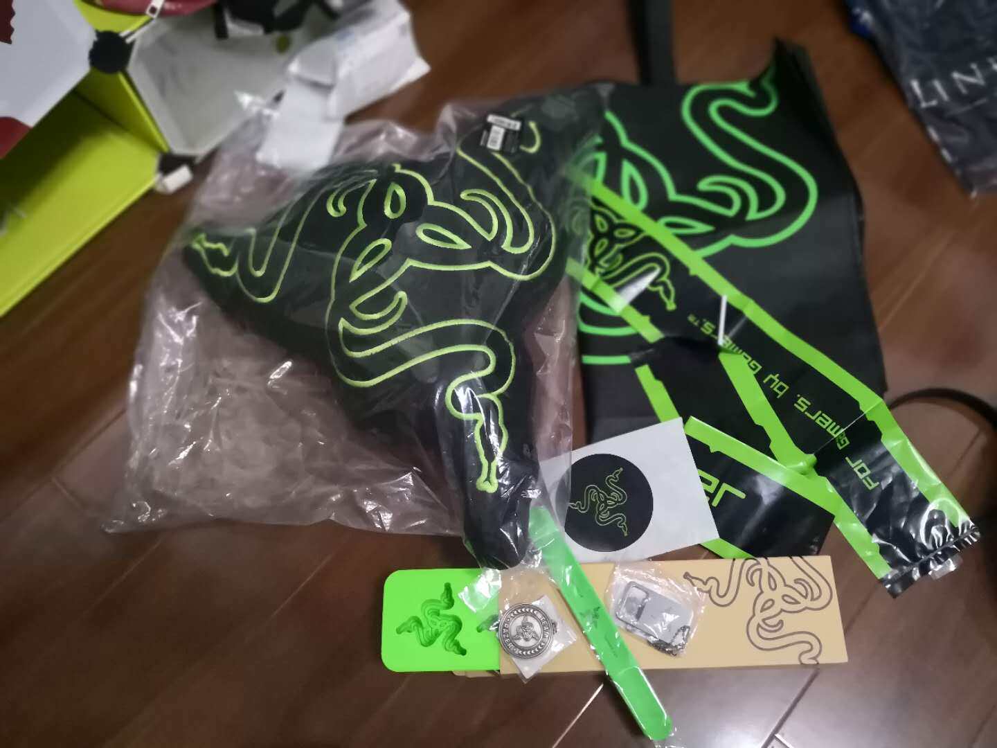2021 chinajoy surrounding CJ Thundersnake game Razer pillow fingertip top bottle opener keychain