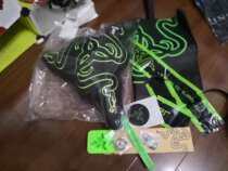  2021 chinajoy peripheral CJ Razer game Razer pillow Fingertip Gyro Corkscrew keychain