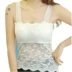 Phụ nữ mùa hè gợi cảm ren sling vest chống ánh sáng đáy ống hàng đầu quấn đồ lót ngực với áo ngực áo ngực phiên bản Hàn Quốc