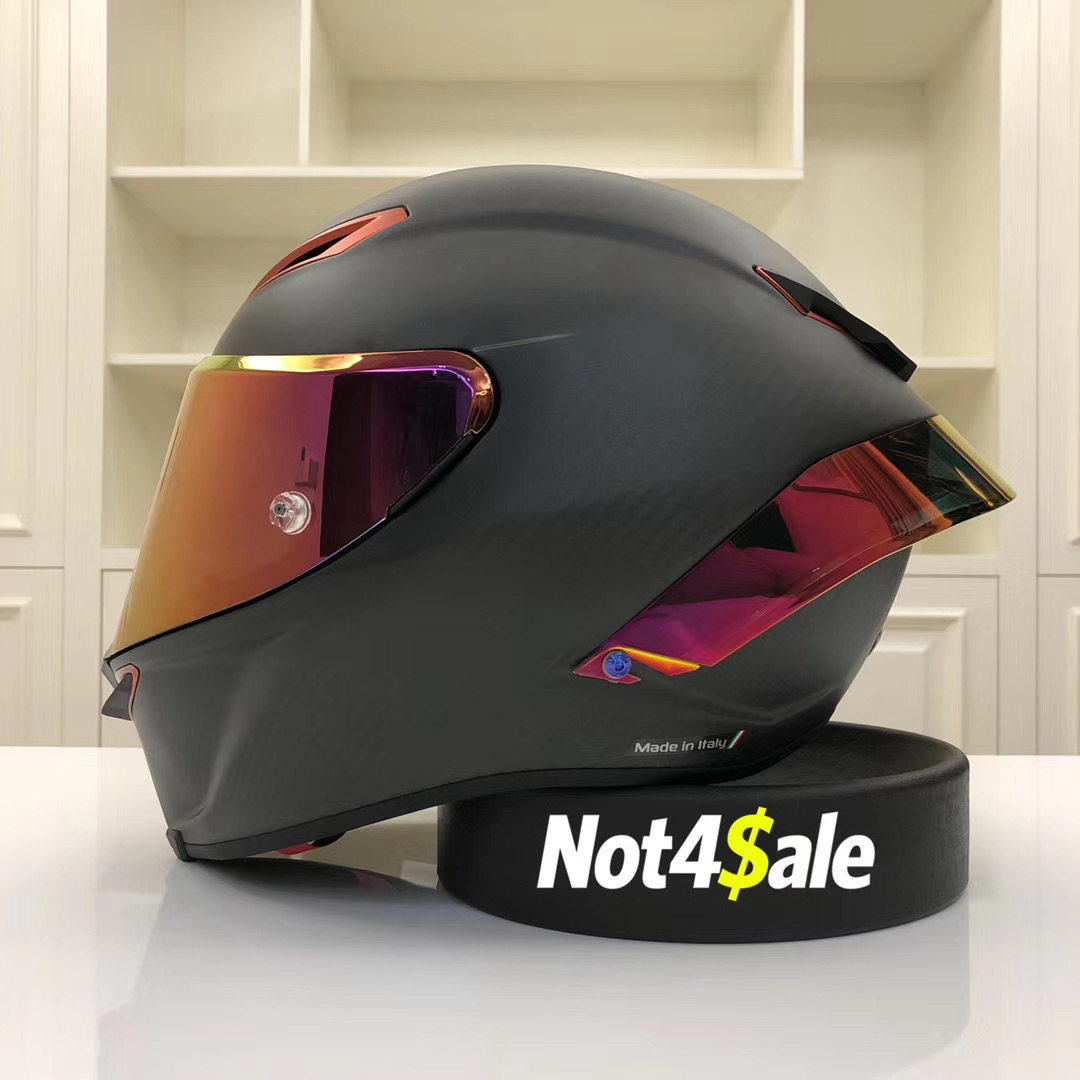 AGV Pista GP RR Tail GPRR Big Duck Tail Electroplated Red Tail Plated Gold Tail Limited Edition