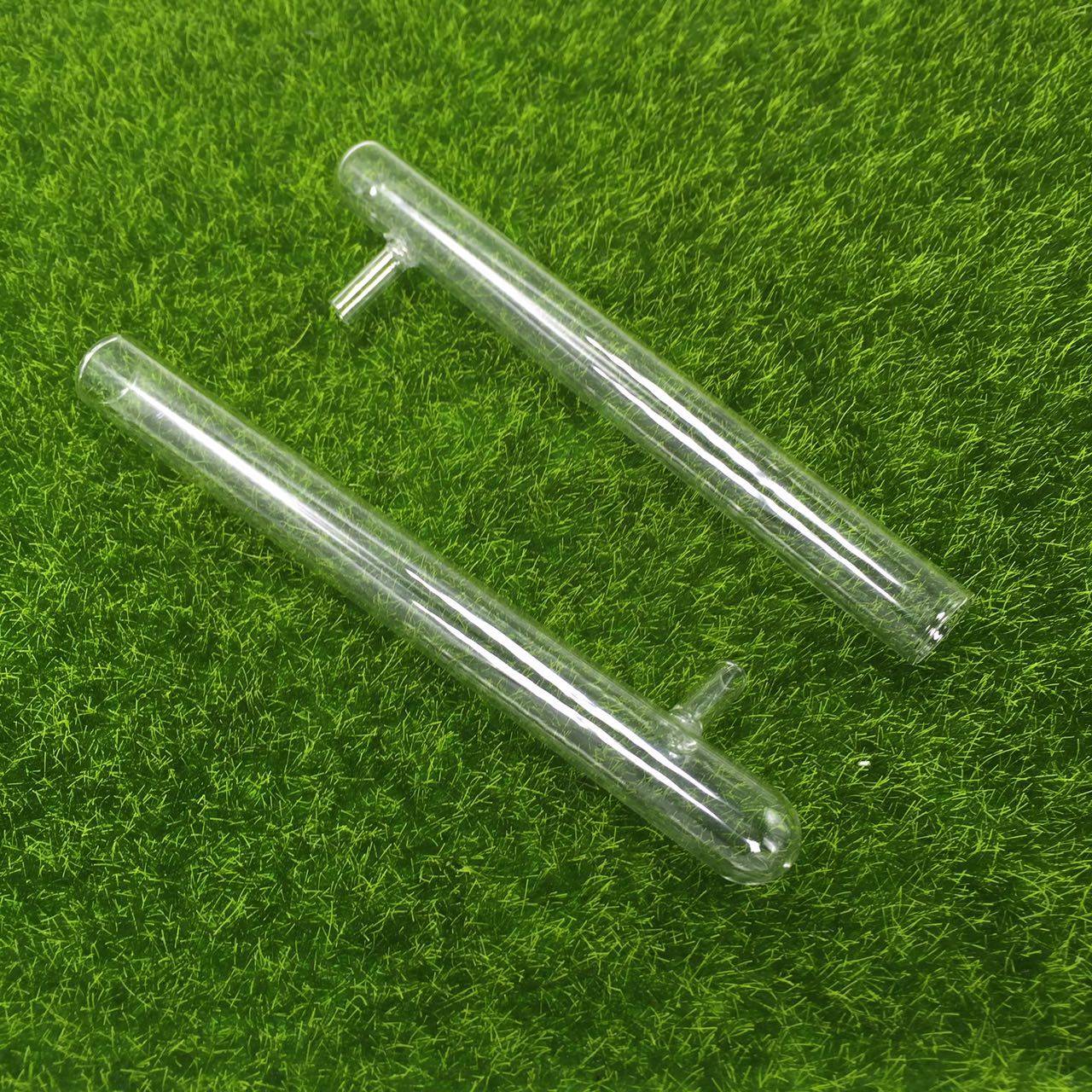 The small belly of the test tube can be added to the test tube. 