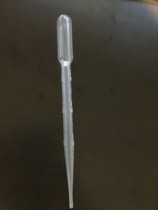 3ml disposable plastic scale straw plastic dropper Bastek straw urine straw