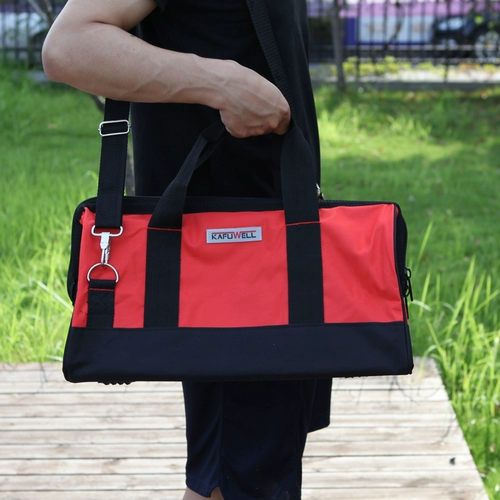 卡夫威尔 Портативный износостойкий черный рюкзак, надевается на плечо