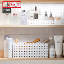 likeit storage box Japan imported desktop drawer storage kitchen shelf can be superimposed to separate the storage artifact