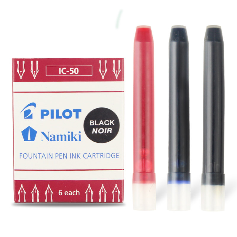 Japan Pilot IC - 50 disposable ink core ink bag 78G pen with 6 ink bold