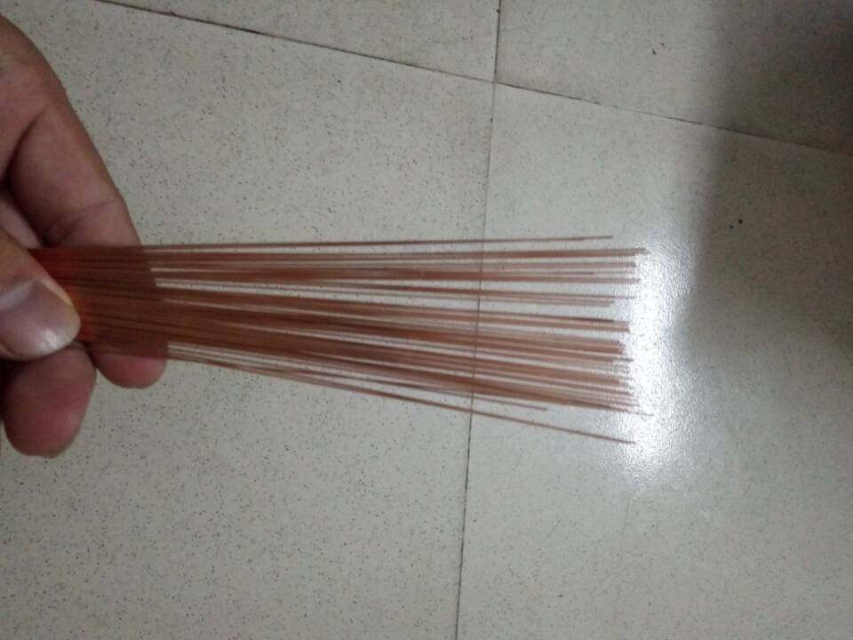 Solid bronze rod Straight bronze rod Red copper rod diameter 0 4 0 5 0 6 0 7 0 8 0 9