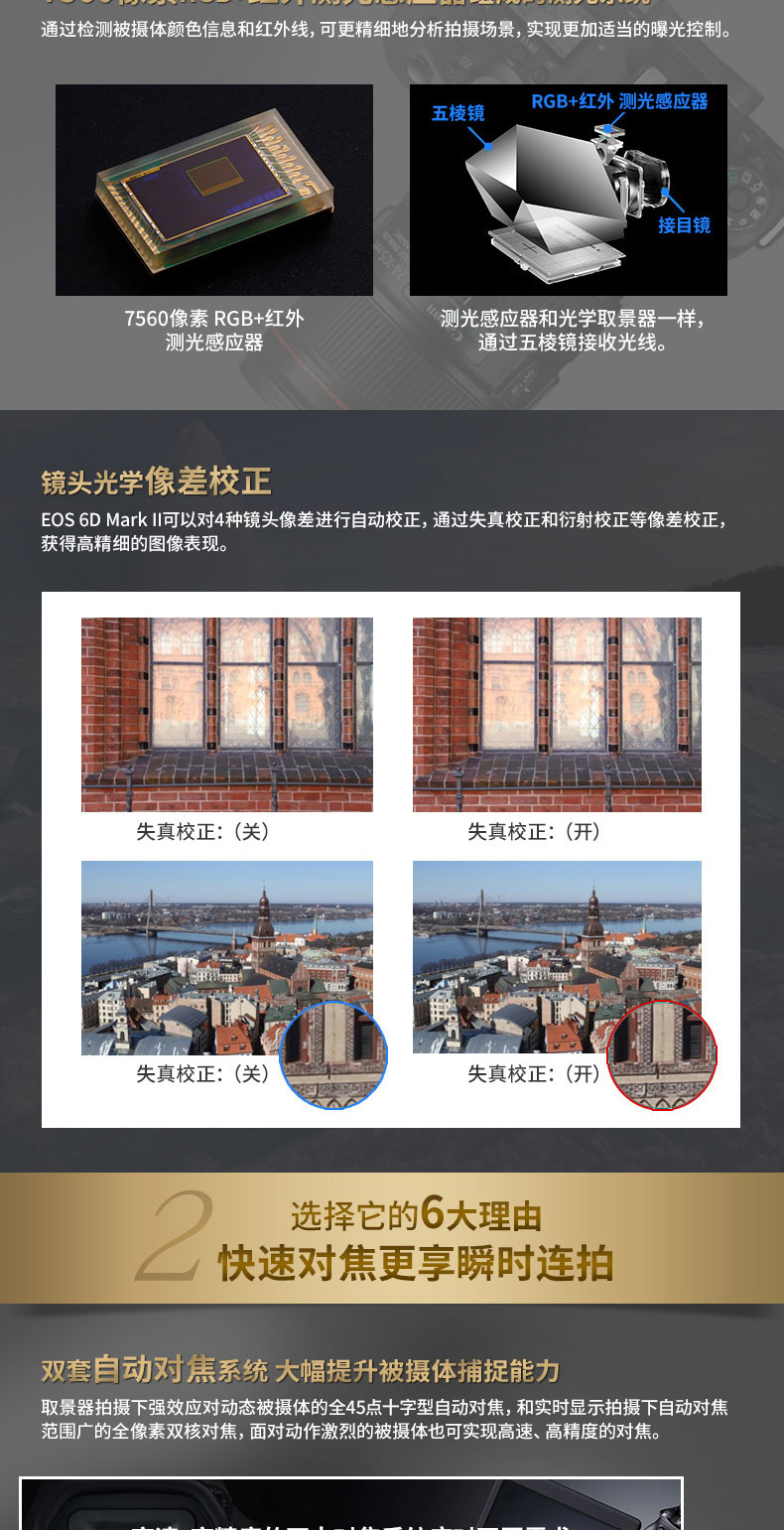 6d2 thân máy đơn Canon / Canon EOS 6D Mark II máy ảnh kỹ thuật số toàn khung hình đơn khung hình đầy đủ - SLR kỹ thuật số chuyên nghiệp sony máy ảnh