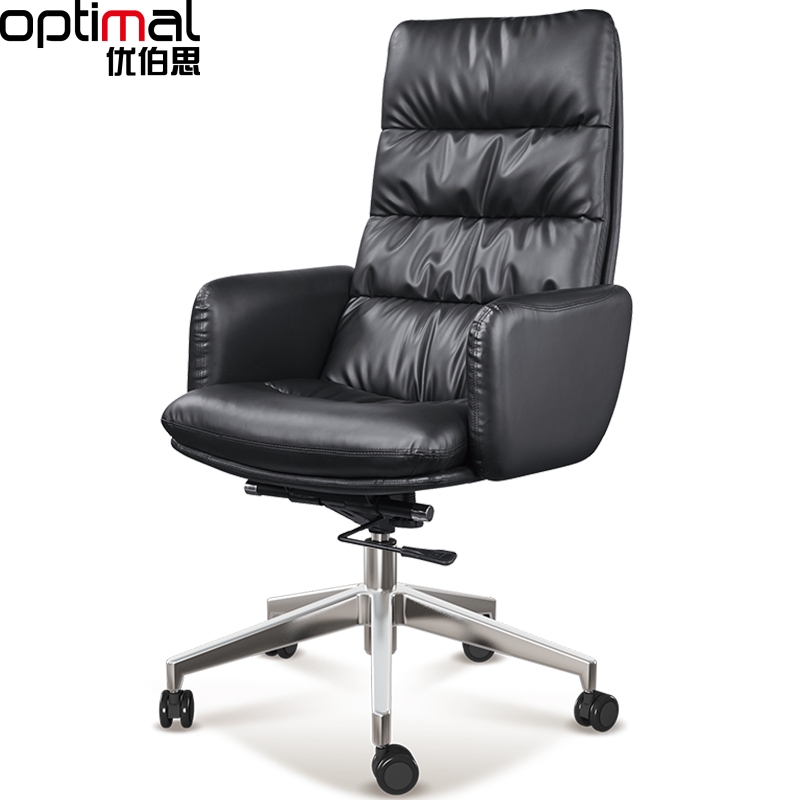 Nanchang boss chair leather office chair leather simple ergonomics manager chair chair swivel chair big class chair