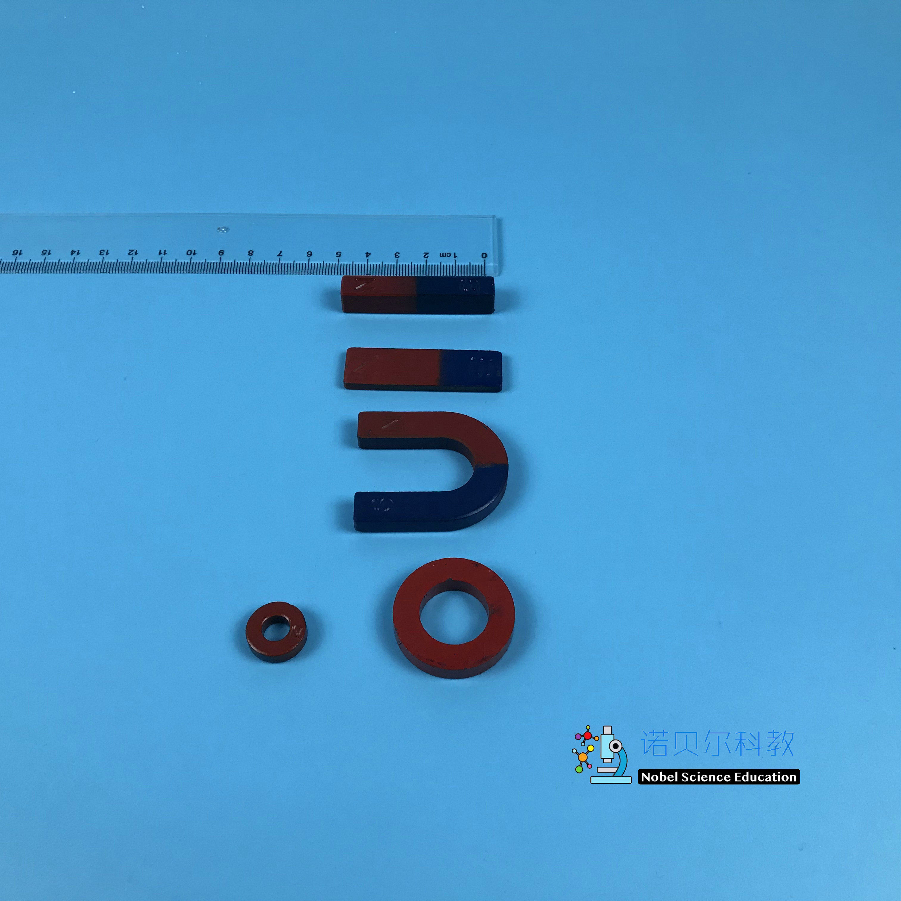 磁铁*小学科学教科版2下*环形磁铁蹄型磁铁条形磁铁