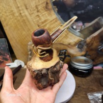 Hand-made simple universal unit pipe rack with aluminum straight curved pipe display bracket