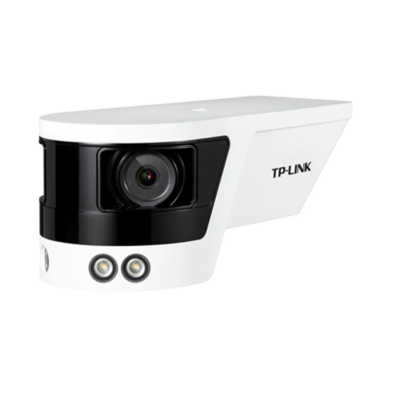 Видеокамера наблюдения Pulian TP-LINK с высоким разрешением, сверхширокоугольная бинокль, близко к 180 градусов, двойной подсветкой, полноцветная ночная съемка, дистанционное мониторирование, голосовой интерком, PoE, сетевой кабель, питание 12 В, наружная водонепроницаемость