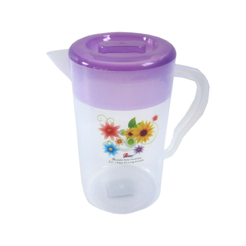 Purchase Multi-scale Plastic Cold Kettle Transparent with lid Home Kitchen Tea Kettle Drink Juice Pot Blend of Wine Kettle