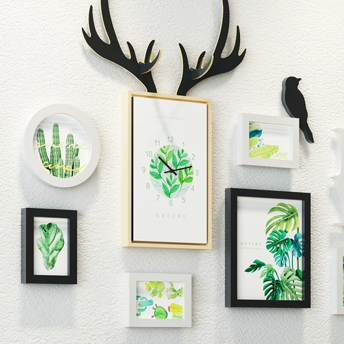 Фото стена украшение гостиной фото стена висят скандинавской фоновой стена творческая индивидуальность