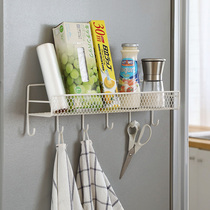 Freezer shelf Bathroom hook wall-mounted bathroom without hole toilet suction wall hanging basket Bathroom storage rack