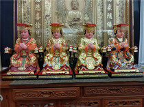  Wood carving Mazu Statue Poseidon Empress Tianfei Tianfei Heavenly Virgin Mother Mazu Meizhou Mazu Camphor wood carving