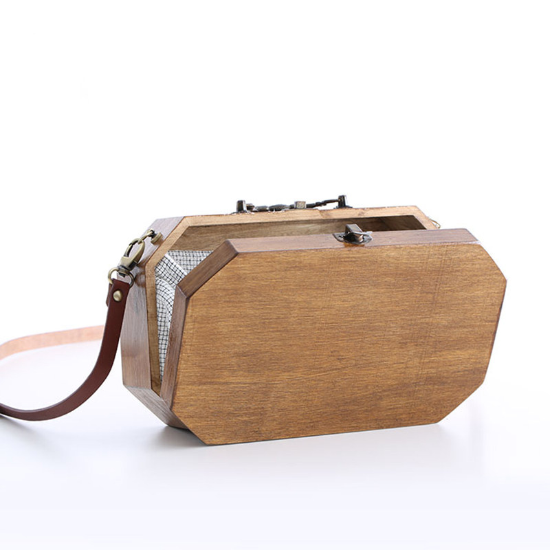 复古八角手提斜挎百搭医生包