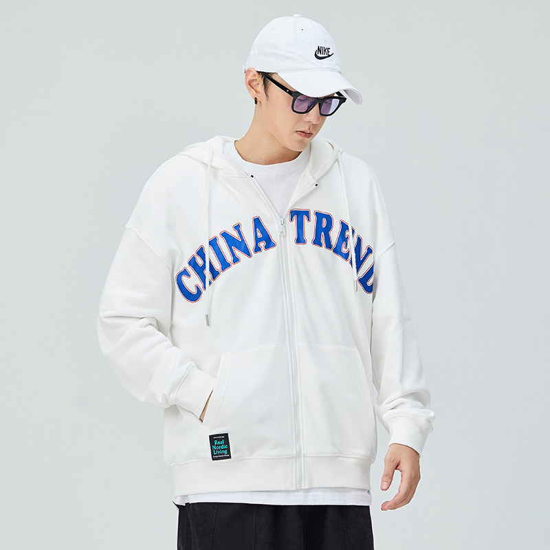 Sweater Men 2021 Spring and Autumn Limited Tide Casual Costumes Loose Fashion Sports Top Link Head