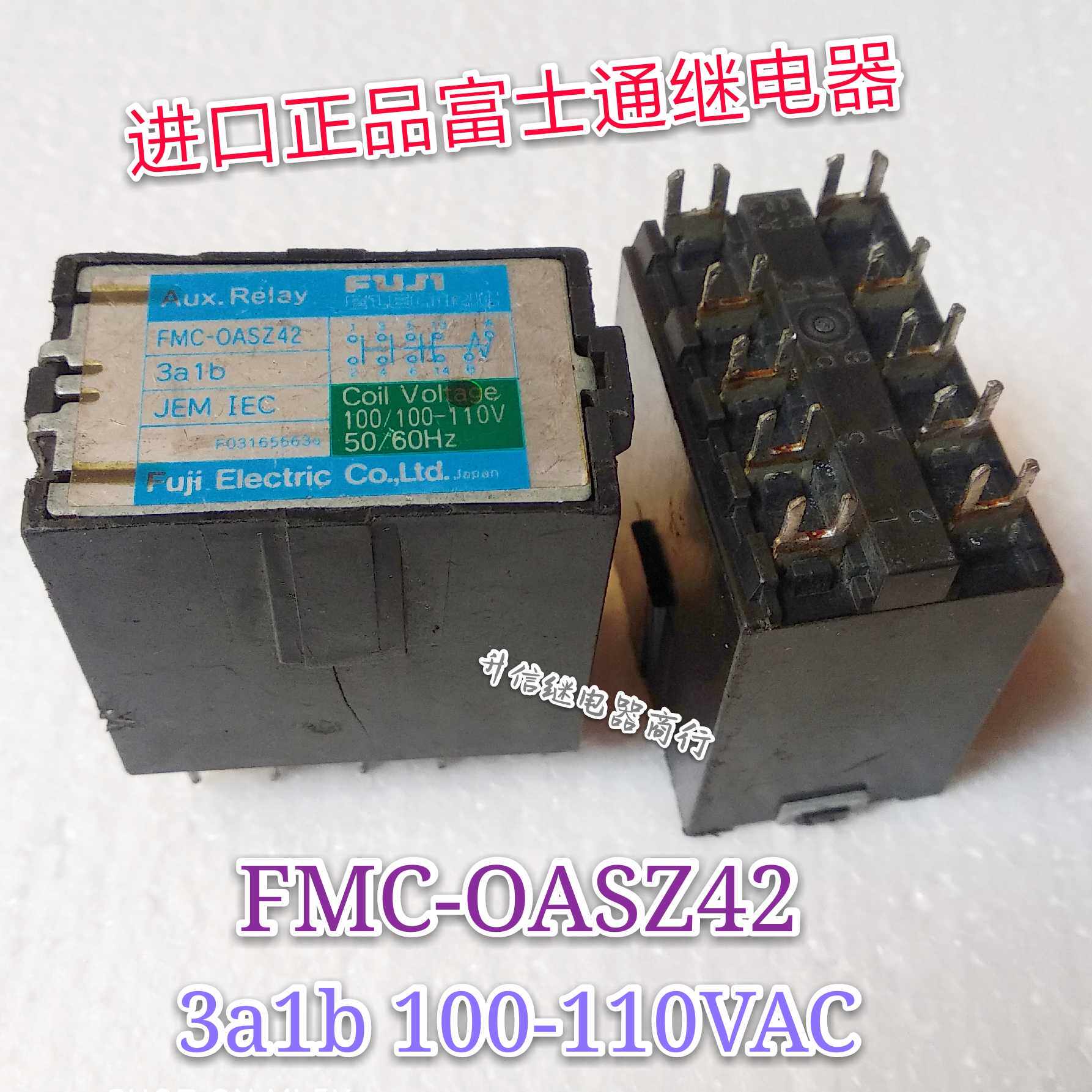 FMC-OASZ42 FMC-OASZ42 3a1b 100-110VAC 100-110VAC of Fujitsu relays (disassembly detection is good)