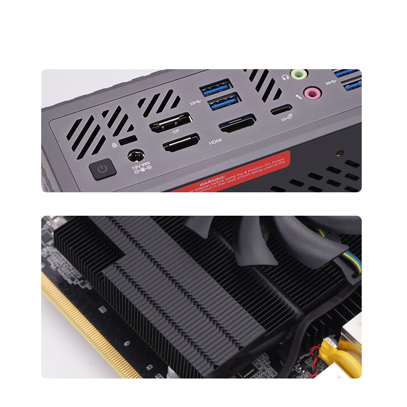 Black Fruit Small MINISFORUM B550 Black Apple AMD 5700G+независимый Macos мини-консоль Mini