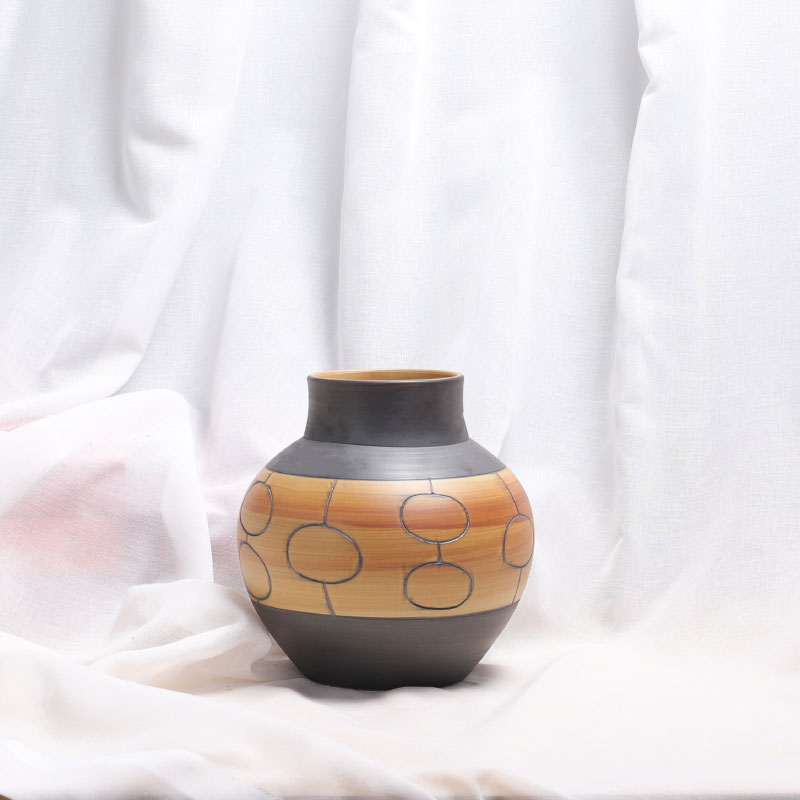 Floret bottle of jingdezhen ceramics fine TaoCheng restoring ancient ways wall floor texture flowerpot desktop ornaments classical furnishing articles