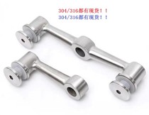 Stainless steel stair accessories column accessories Spot 304 316 casting claw parts factory price direct center distance 160mm