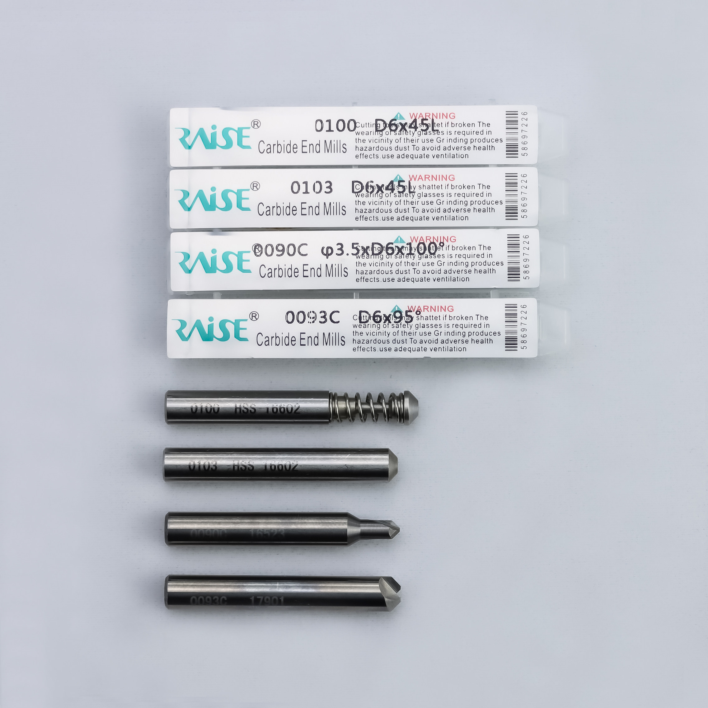 The sharp milling cutter primary-secondary bead key special milling cutter suit is more convenient and faster 