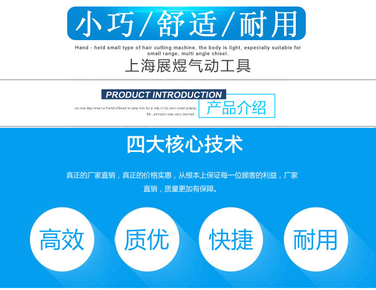 Nhà máy trực tiếp mạnh mẽ xẻng khí nén xẻng khí nén búa khí nén lưỡi sửa chữa lốp công cụ búa - Công cụ điện khí nén