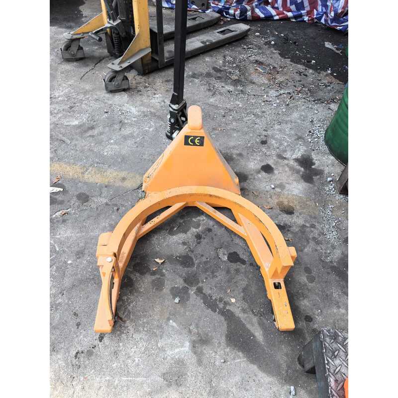 Negotiable Price Hand-Pushed Hydraulic Drum Transport Cart, Reinforced Lifting Cart, Drum Dumping Cart, Loading and Unloading Cart, Drum Clamp Cart