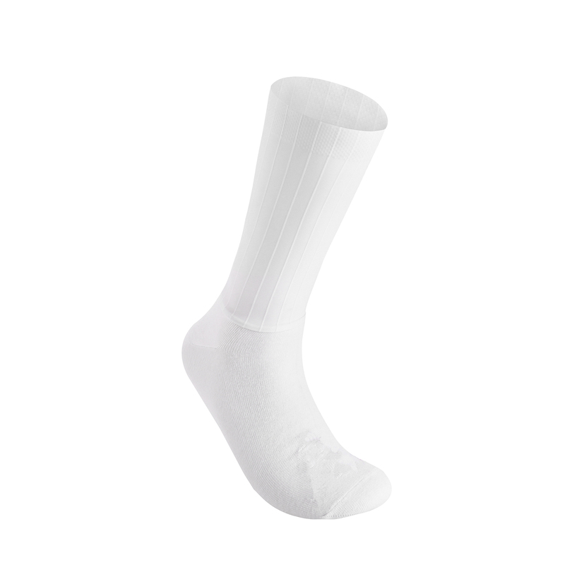 Welfare-Style K-Snow Pneumatic Cycling Socks Available in Black and White -- Non-Solid Color, the Socks Have a Rooster Pattern