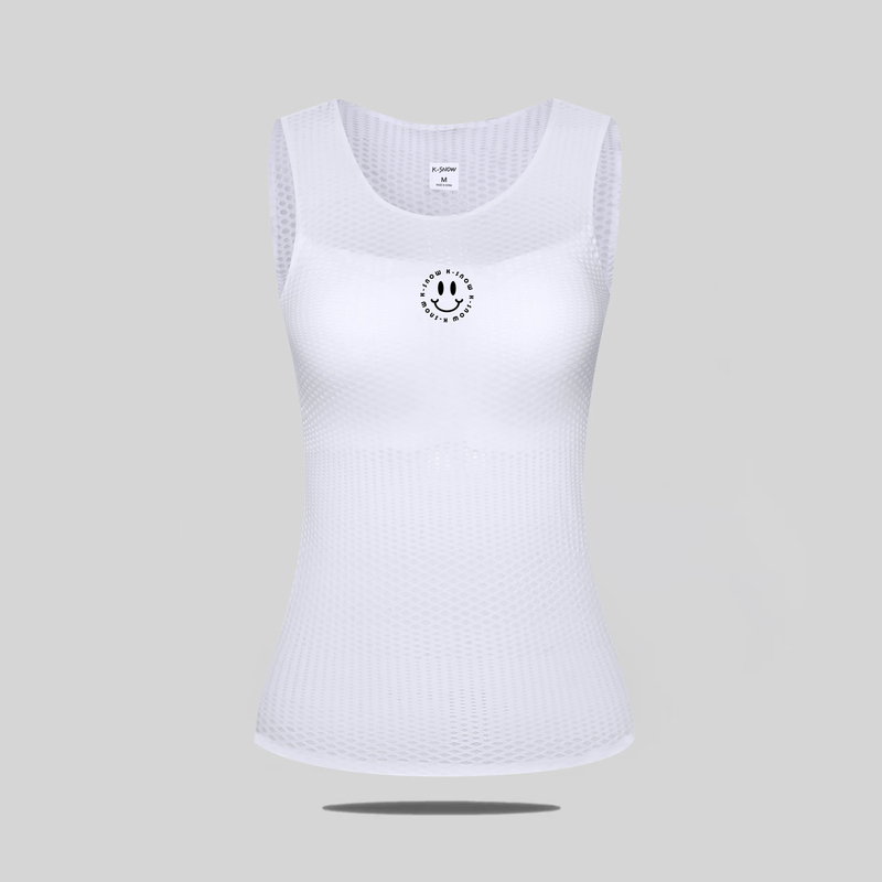 New K-Snow Women's Cycling Sweat-Wicking Shirt with Integrated Bra