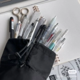 Оригинальные вместительные и большые канцтовары, держатель для ручек, сумка-органайзер, пенал, на шнурках