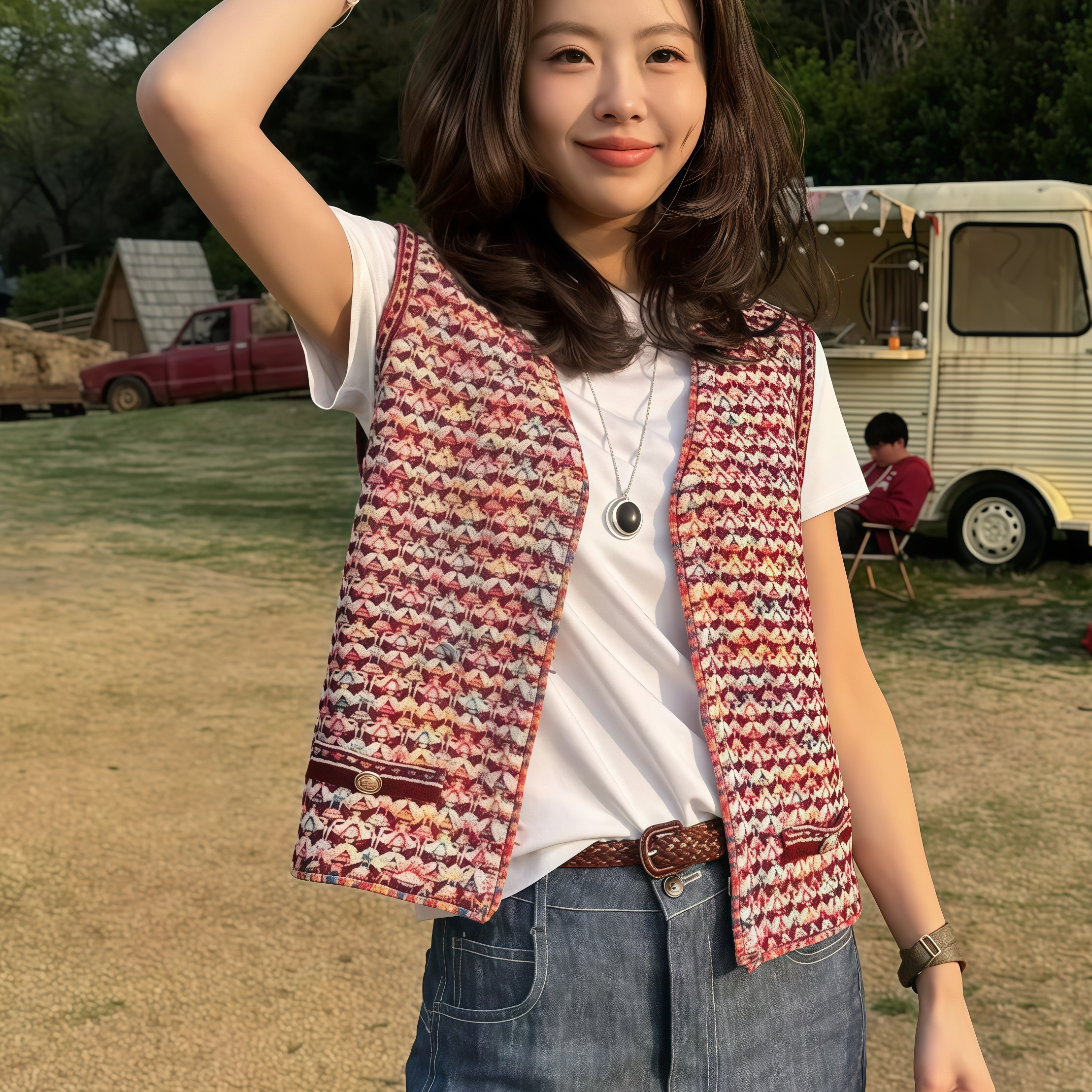 超美しいシャネルスタイルのノースリーブベストベスト女性2025新しい夏のファッションレイヤードアウターウェアニットセータートップ