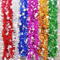 Wedding Room Festivities Stage Background Arrangement Supplies Christmas Trees Dress With Bell Snowflakes Colorful Wool 180cm